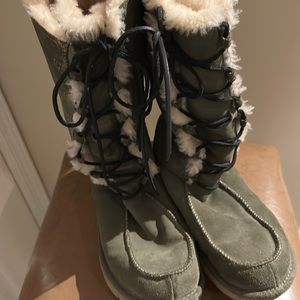 Ugg lace up boots size 11